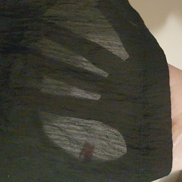 Desigual satin mixed collage print fashion face boxy blouse - Picture 8 of 8